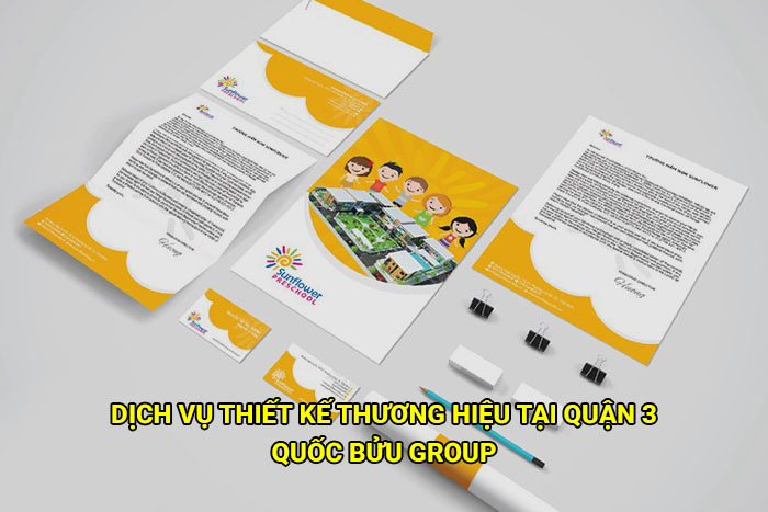 Dịch vụ thiết kế thương hiệu tại Quận 3 giá tốt