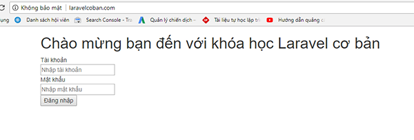 Giao diện trang chủ